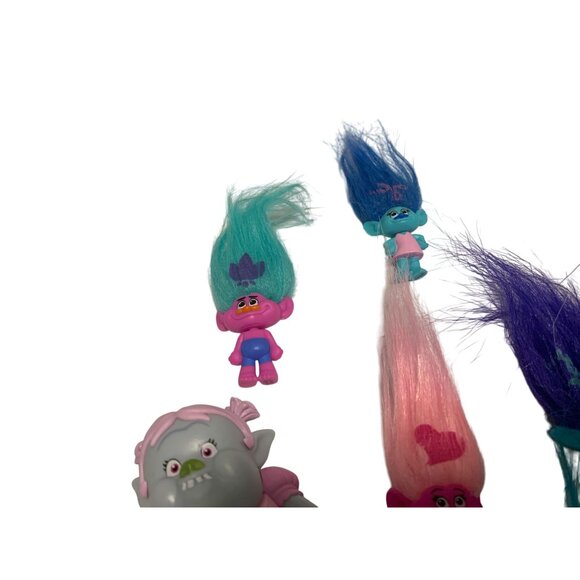 10 piece Lot Troll Figures Stickers 32 in c1012 70391 1 1/2 in x 6 1 in x3 Varie - Picture 2 of 6